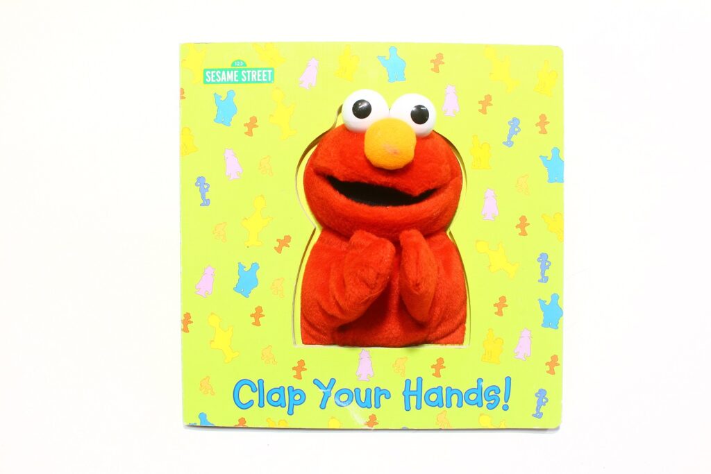 Sesame Street – Elmo Puppet and Interactive Board Book All in One ...